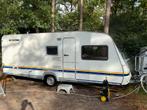 Mooie Wilk Safari 560 (5 persoons, incl voortent), Caravans en Kamperen, Caravans, Koelkast, Treinzit, Particulier, 5 tot 6 meter