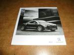 brochure Peugeot RCZ modellen 2010, Nieuw, Peugeot, Ophalen of Verzenden