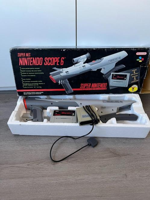 Super Nintendo Scope 6, Spelcomputers en Games, Games | Nintendo Super NES, Gebruikt, 1 speler, Vanaf 3 jaar, Ophalen of Verzenden