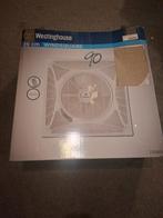 Westinghouse Windsquare inbouw 36 cm nieuw plafond 60x60, Ophalen of Verzenden, Ventilator met afstandsbediening, Nieuw, Plafondventilator