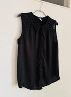 Blouse zwart kant, Maat 38/40 (M), Verzenden, Vero Moda, Zwart