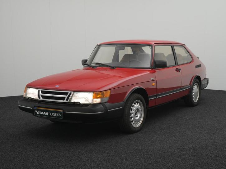Saab 900 2.0i-16 (bj 1991), Auto's, Oldtimers, Bedrijf, Te koop, Saab, Benzine, Hatchback, Handgeschakeld, Origineel Nederlands