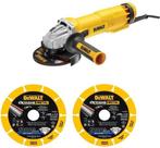 DeWalt DT40252SET 2x DT40252-QZ en DWE4207-QS nieuw, DEWALT, Haakse handslijpmachine, Nieuw, Ophalen of Verzenden