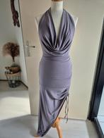 Sexy halter jurk grijs – maat m als nieuw, Maat 38/40 (M), Ophalen of Verzenden, Zo goed als nieuw, Grijs