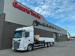 DAF XF 530 OPENLAADBAK / PRITSCHE / FLATBED MET HIAB X-HIDUO, Auto's, Automaat, Euro 6, Electronic Stability Program (ESP), Bedrijf