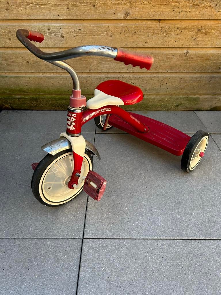 Driewieler Vintage (Radio Flyer), Ophalen, Gebruikt, Trapvoertuig