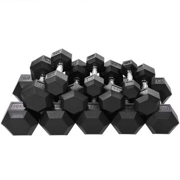 Hex dumbbels gewichten 1 kg tot 40+kg beschikbaar voor biedingen