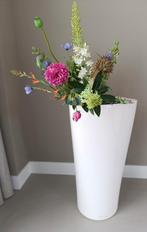 Grote plantenbak van Lechuza, Ophalen of Verzenden, Zo goed als nieuw, Wit, Minder dan 50 cm
