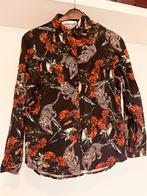 Leuke panter blouse - LolaLiza - 38, Kleding | Dames, Maat 38/40 (M), Zwart, Ophalen of Verzenden, Zo goed als nieuw