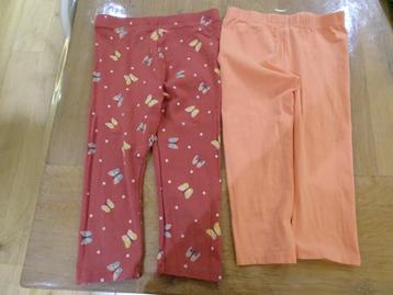 3 Leggings maat 128 beschikbaar voor biedingen