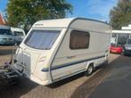 Sprite super 390 bj 2000 met mover en voortent, Caravans en Kamperen, Caravans, Schokbreker, Tot en met 2, Treinzit, 750 - 1000 kg