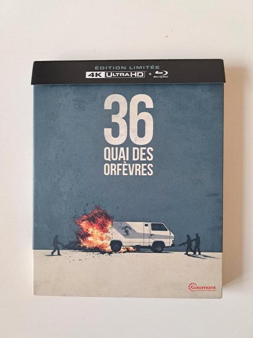 36 Quai des Orfèvres - Limited Edition 4K Ultra HD + Blu-ray, Cd's en Dvd's, Blu-ray, Zo goed als nieuw, Thrillers en Misdaad