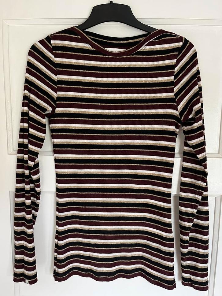 Bien bleu met Glitter truitje maat L maar valt als M, Kleding | Dames, Tops, Gedragen, Maat 38/40 (M), Zwart, Lange mouw, Ophalen of Verzenden