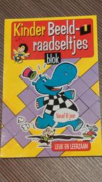 Blok kinder beeldraadsels, schoenkado, Ophalen of Verzenden, Nieuw, 6 jaar of ouder