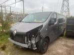Renault trafic 1.6 DCI 2017 DUBBEL CABINE!, Auto diversen, Schadeauto's, Ophalen, Overige carrosserieën, Wit, Diesel