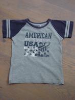 T-shirt, grijs/blauw American Rugby, maat 110, Kinderen en Baby's, Jongen, Gebruikt, Ophalen of Verzenden, Shirt of Longsleeve