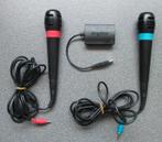 SingStar Microphone Set, Verzenden, Zo goed als nieuw, Microfoon, PlayStation 3