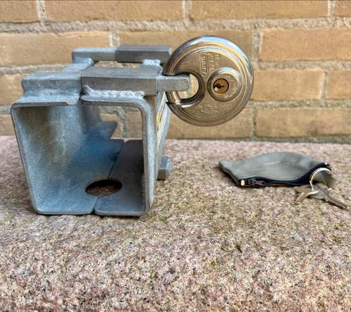 Eterpol disselslot met ABUS Diskus Slot, Auto diversen, Anti-diefstal, Gebruikt, Ophalen of Verzenden