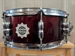 Dixon Chaos Snare Drum, 14 inch, red sparkle wrap, Muziek en Instrumenten, Percussie, Gebruikt, Taiwan, Dixon, Ophalen of Verzenden