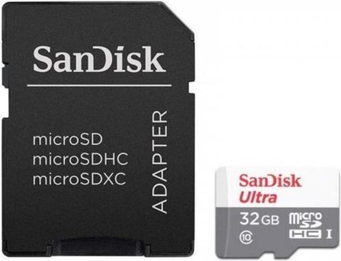 SanDisk SDSQUNR-032G-GN3MA C10 32 GB (SD-kaart) *Nieuw*, Audio, Tv en Foto, Fotografie | Geheugenkaarten, Nieuw, SD, 32 GB, Smartphone