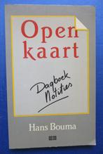 Open Kaart Dagboek Notities, Hans Bouma, 1986, Bouma, Zo goed als nieuw, Nederland, Verzenden