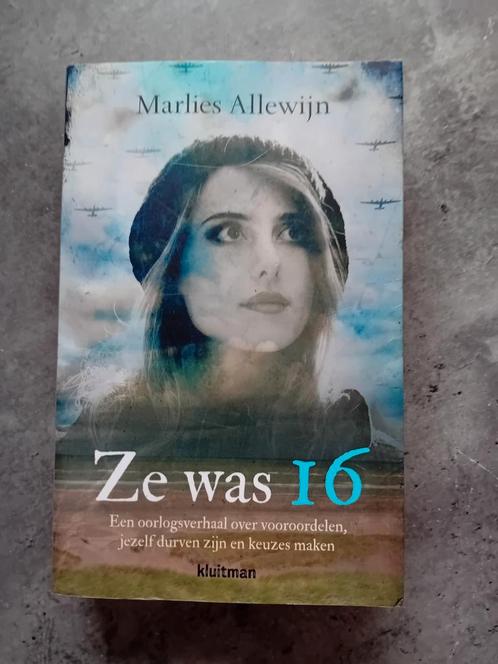 Marlies Allewijn - Ze was 16, Boeken, Kinderboeken | Jeugd | 13 jaar en ouder, Zo goed als nieuw, Verzenden