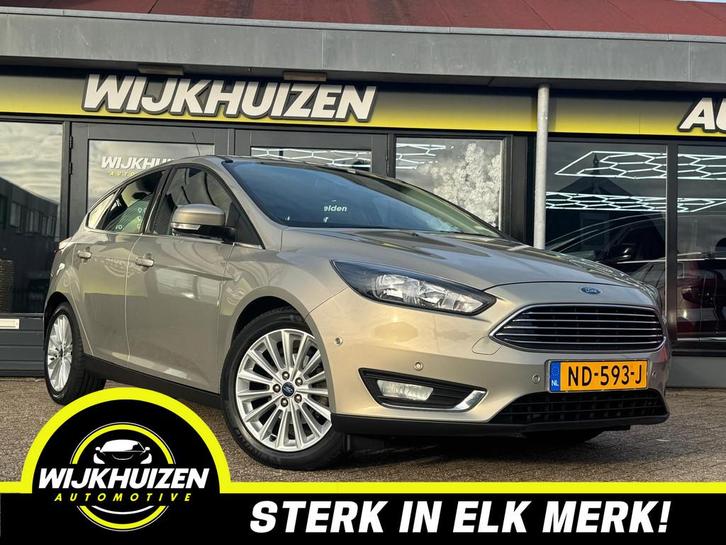 Ford Focus 1.0 Titanium met Climate ! Navigatie ! Pdc ! Nap, Auto's, Ford, Bedrijf, Te koop, Focus, ABS, Achteruitrijcamera, Airbags