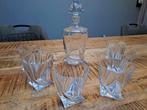 Whiskey set: karaf en 6 glazen, Antiek en Kunst, Antiek | Glas en Kristal, Ophalen