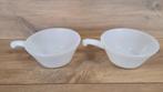 2 Anchor Hocking soep kommen, Huis en Inrichting, Gebruikt, Keramiek, Onbekend, Ophalen of Verzenden