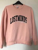 Lost Minds oranje/roze heren trui met ronde hals, Maat 48/50 (M), Ophalen of Verzenden, Zo goed als nieuw, Lost Minds