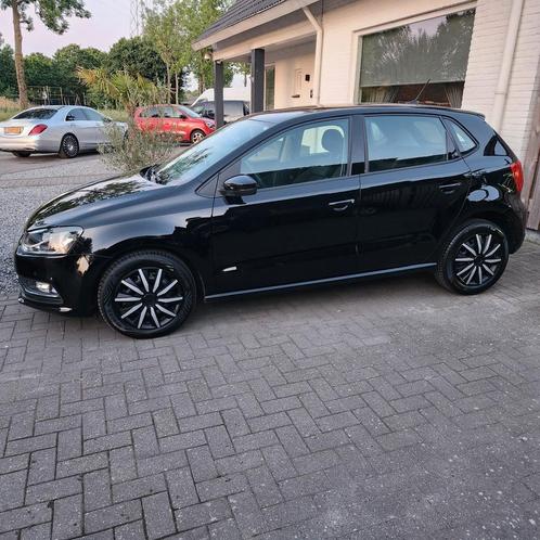 Volkswagen Polo 1.4 TDI 66KW BMT 2015 Zwart, Auto's, Volkswagen, Particulier, Polo, ABS, Adaptieve lichten, Airbags, Airconditioning