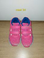 Roze gympen schoenen met klittenband maat 34 meisje, Gebruikt, Meisje, Schoenen, Ophalen of Verzenden