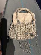 ZARA tasje met kralen NIEUW, Sieraden, Tassen en Uiterlijk, Ophalen of Verzenden, Nieuw, Beige, Schoudertasje