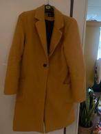 Okergele wollen jas - Maat L, Ophalen of Verzenden, Gedragen, Maat 42/44 (L), Geel