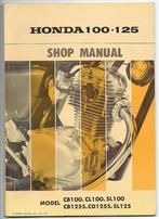 Honda CB100 CL100 SL100 CB125 CD125 SL125 shop manual, Verzenden, Honda