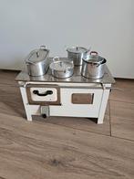 Oud Kinder Keukentje met Pannetjes, Ophalen of Verzenden, Gebruikt, Toebehoren
