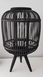 Groot Windlicht op pootjes. 50 cm. Zwart., 50 tot 75 cm, Zwart, Ophalen of Verzenden, Zo goed als nieuw