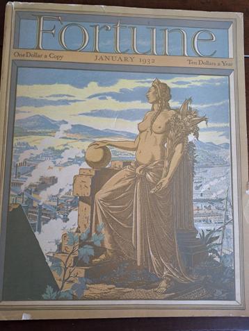 Amerikaans maandblad "the Fortune" uit 1932 beschikbaar voor biedingen