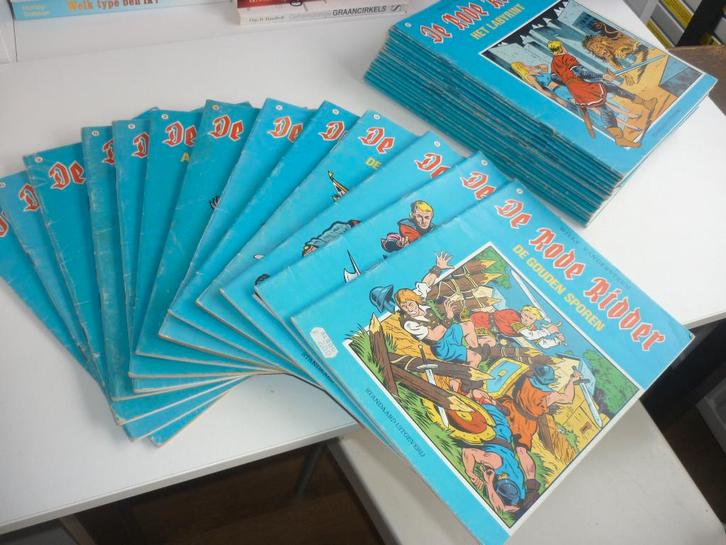 Vandersteen: 31x de Rode Ridder, Boeken, Stripboeken, Gelezen, Meerdere stripboeken, Ophalen of Verzenden