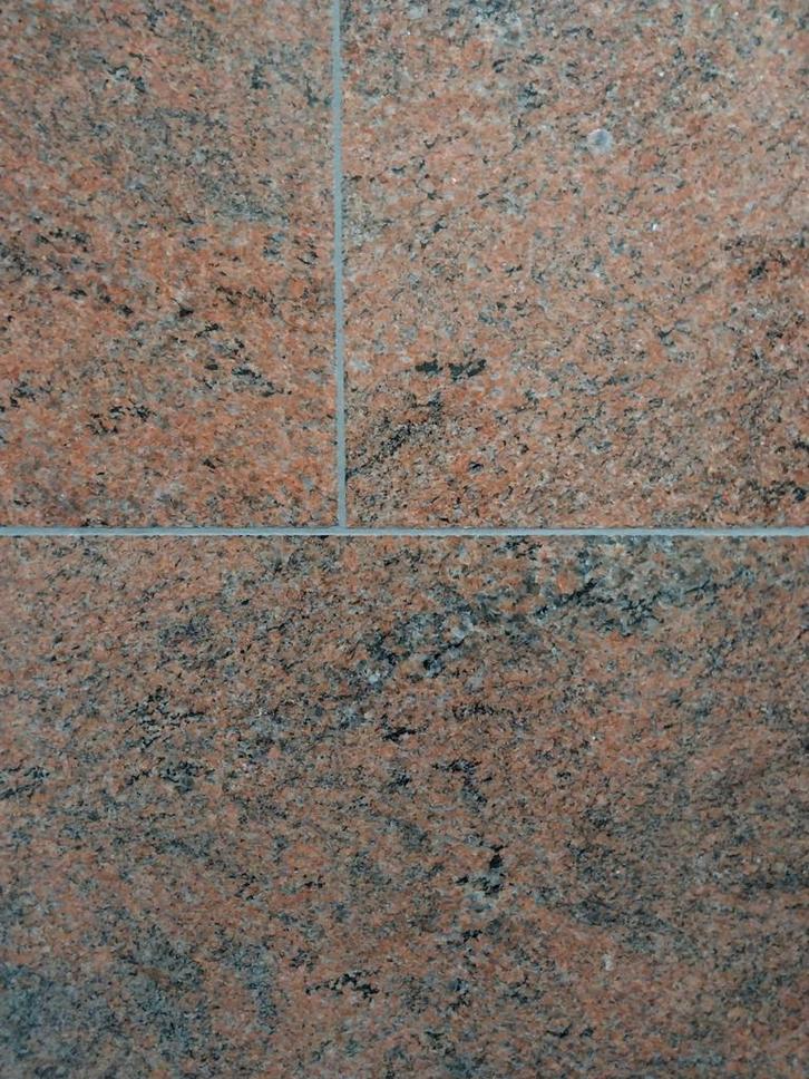 Granieten Vloertegels Multicolor Red nieuw!, Doe-het-zelf en Verbouw, Tegels, Nieuw, Vloertegels, Graniet, 60 cm of meer, 20 tot 40 cm
