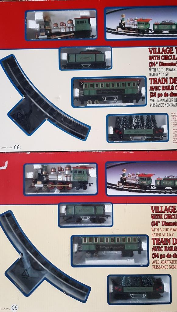 lemax village train Trein, Diversen, Kerst, Gebruikt, Ophalen of Verzenden
