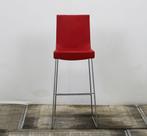 Barkruk Montis Jim | Rood, 1 kruk, Ophalen, Gebruikt, Leer