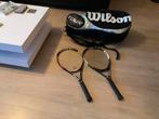 2 Prince tennisrackets en grote Wilson tennistas, Gebruikt, Prince, Ophalen of Verzenden, L5