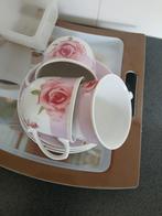 Rozen servies, Ophalen, Zo goed als nieuw, Overige stijlen, Kop(pen) en/of Schotel(s)