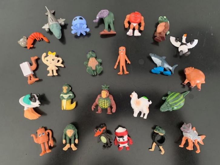 Nieuw !!  Set met 24 Italian Brainrot poppetjes / figuurtjes, Kinderen en Baby's, Speelgoed | Actiefiguren, Nieuw, Ophalen of Verzenden