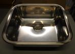 Reginox enkele spoelbak, vierkant, RVS, Minder dan 50 cm, Gebruikt, Ophalen of Verzenden, Minder dan 25 cm