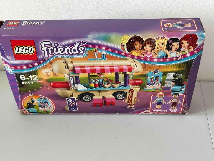 Lego friends 41129 -Hotdogkraam incl. instructies en doos, Kinderen en Baby's, Speelgoed | Duplo en Lego, Zo goed als nieuw, Lego