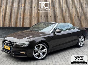 Audi A5 Cabriolet 2.0 TFSI Pro Line S-Line Automaat | Leren  beschikbaar voor biedingen
