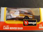 Land Rover 109 Wagon Raid bruin - Bburago 1:43 Nieuw in ds, Hobby en Vrije tijd, Modelauto's | 1:43, Nieuw, Overige merken, Ophalen of Verzenden