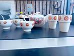 6 servies delen JET ter steege serie apple/theepot/kom/beker, Huis en Inrichting, Overige typen, Ophalen of Verzenden, Zo goed als nieuw